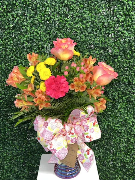 3 Rose and Carnations — Alabaster Florist