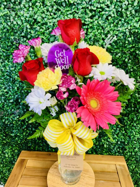 3 Rose, Gerbera and Carnation — Alabaster Florist