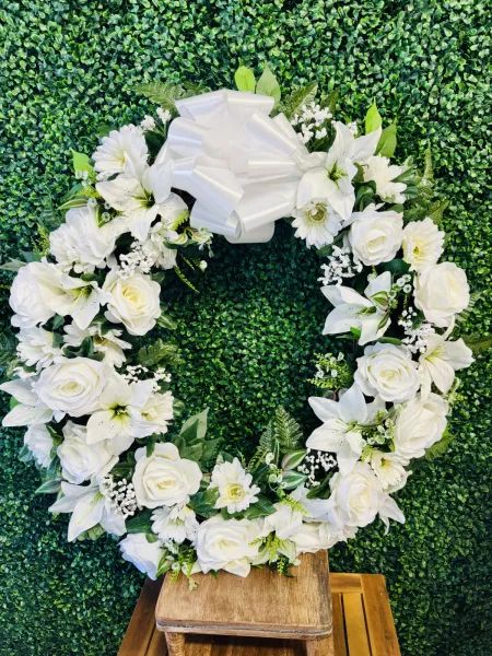 Artificial Wreath — Alabaster Florist