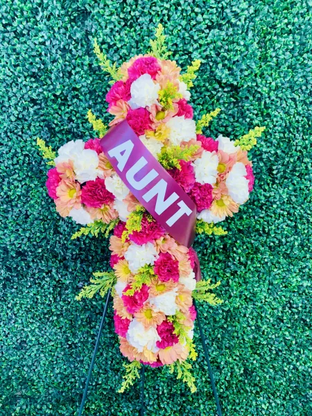 36 in Carnation Cross — Alabaster Florist