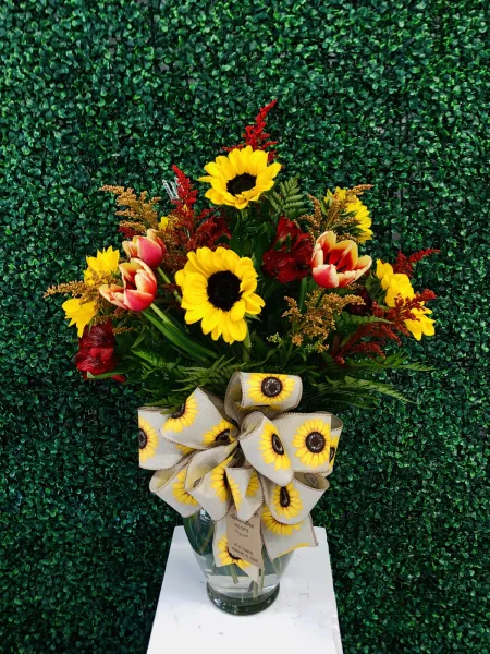Fall Sunflowers and Tulips — Alabaster Florist