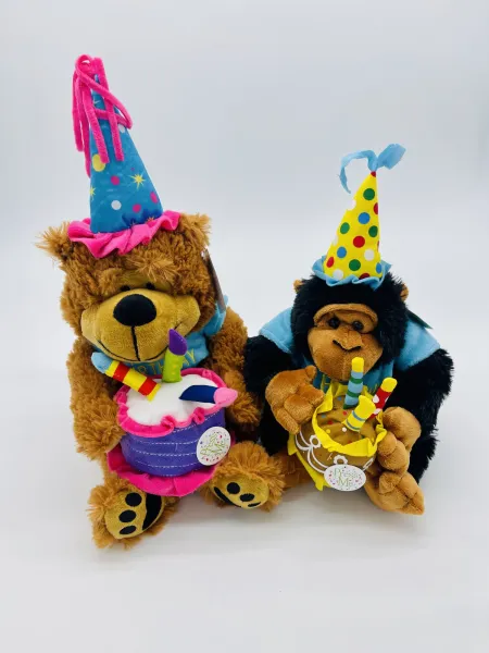 Happy Birthday Singing Plush — Alabaster Florist