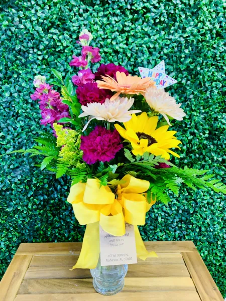 Sunflower and Carnation Mix — Alabaster Florist