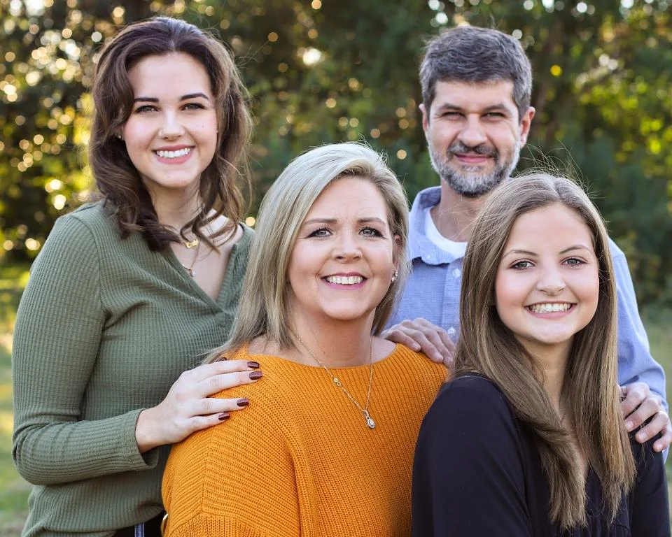 The Polk family, owners of Alabaster Florist & Gifts